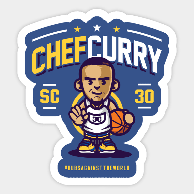 Chef Curry Sticker by KDNJ